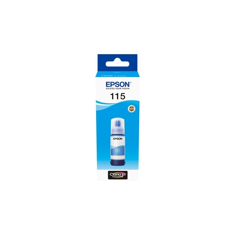 EPSON 115 EcoTank Cyan ink bottle