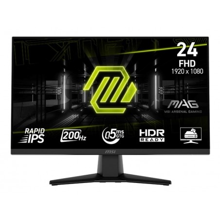 Monitor MAG 242F 23.8 cala/LED/FHD/Flat/200Hz/Czarny Monitor MAG 242F 23.8 cala/LED/FHD/Flat/200Hz/Czarny