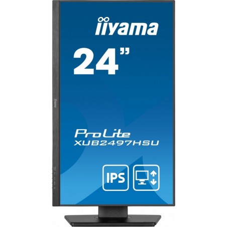 Monitor 24 cale XUB2497HSU-B2 IPS, HDMI, DP, 2x2W, 2xUSB, Pivot, HAS(150mm) /5y/ Monitor 24 cale XUB2497HSU-B2 IPS, HDMI, DP, 2x2W, 2xUSB, Pivot, HAS(150mm) /5y/