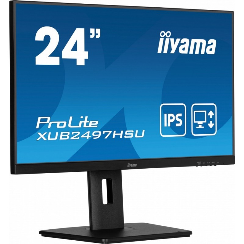 Monitor 24 cale XUB2497HSU-B2 IPS, HDMI, DP, 2x2W, 2xUSB, Pivot, HAS(150mm) /5y/ Monitor 24 cale XUB2497HSU-B2 IPS, HDMI, DP, 2x2W, 2xUSB, Pivot, HAS(150mm) /5y/