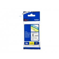 BROTHER TZe211 Taśma Brother 6mm BLACK ON WHITE