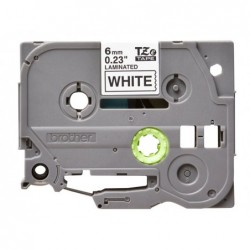 BROTHER TZe211 Taśma Brother 6mm BLACK ON WHITE