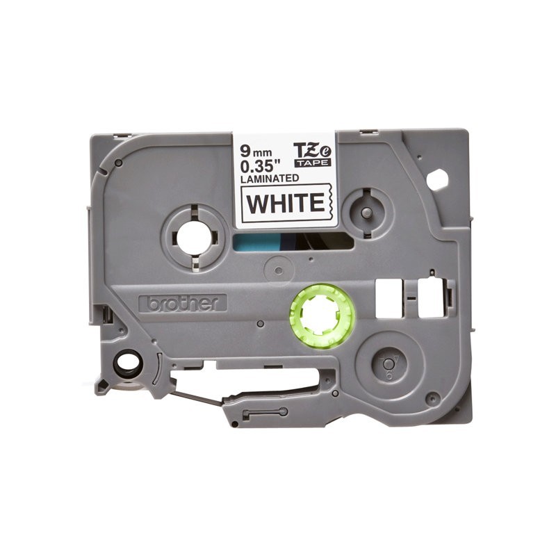 BROTHER TZE221 Brother TZE221 Banda laminata 9mm BLACK ON WHITE
