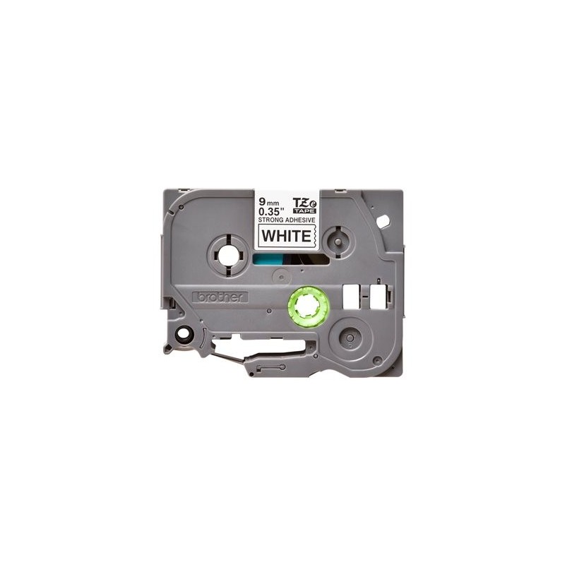 BROTHER TZE221 Brother TZE221 Banda laminata 9mm BLACK ON WHITE