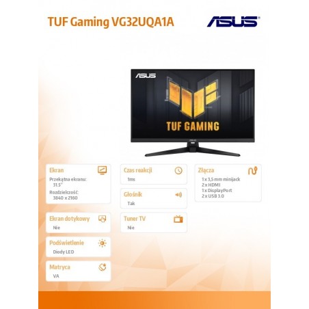 Monitor 32 cale VG32UQA1A Monitor 32 cale VG32UQA1A