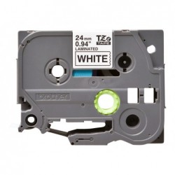 BROTHER TZE251 Brother TZE251 Banda laminata 24mm BLACK ON WHITE