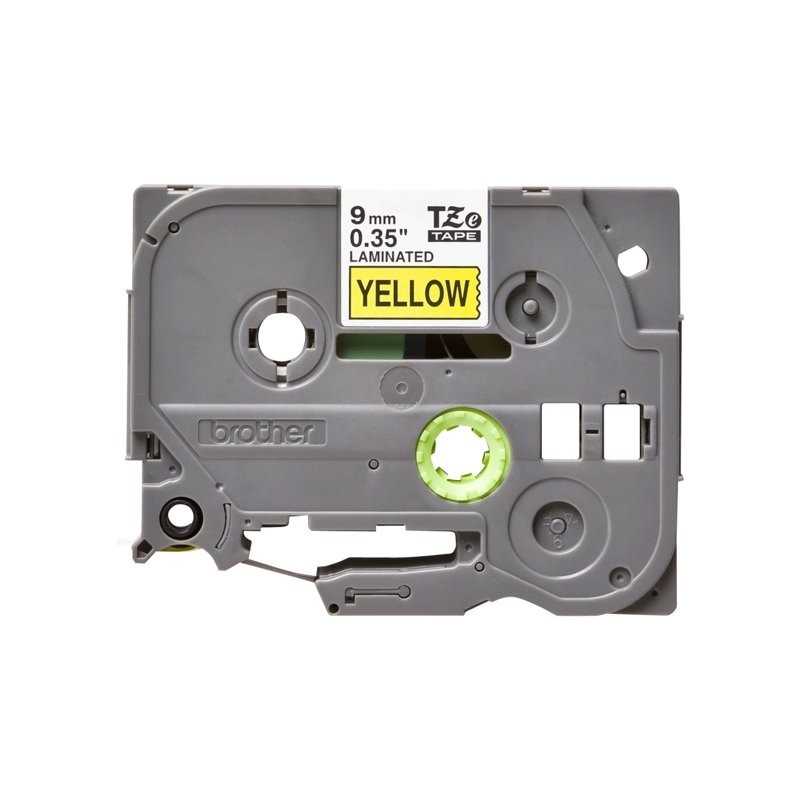 BROTHER TZe621 Taśma Brother 9mm BLACK ON YELLOW