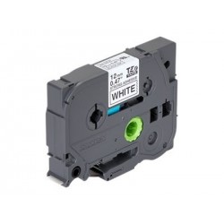 BROTHER TZeS231 Taśma Brother 12mm BLACK ON WHITE ADHESIVE TAPE