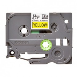 BROTHER TZeS631 Taśma Brother 12mm BLACK ON YELLOW ADHESIVE TAPE