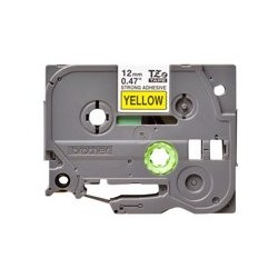 BROTHER TZeS631 Taśma Brother 12mm BLACK ON YELLOW ADHESIVE TAPE