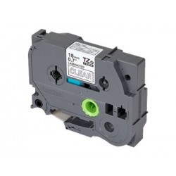 BROTHER TZE145 Taśma Brother 18mm WHITE ON CLEAR