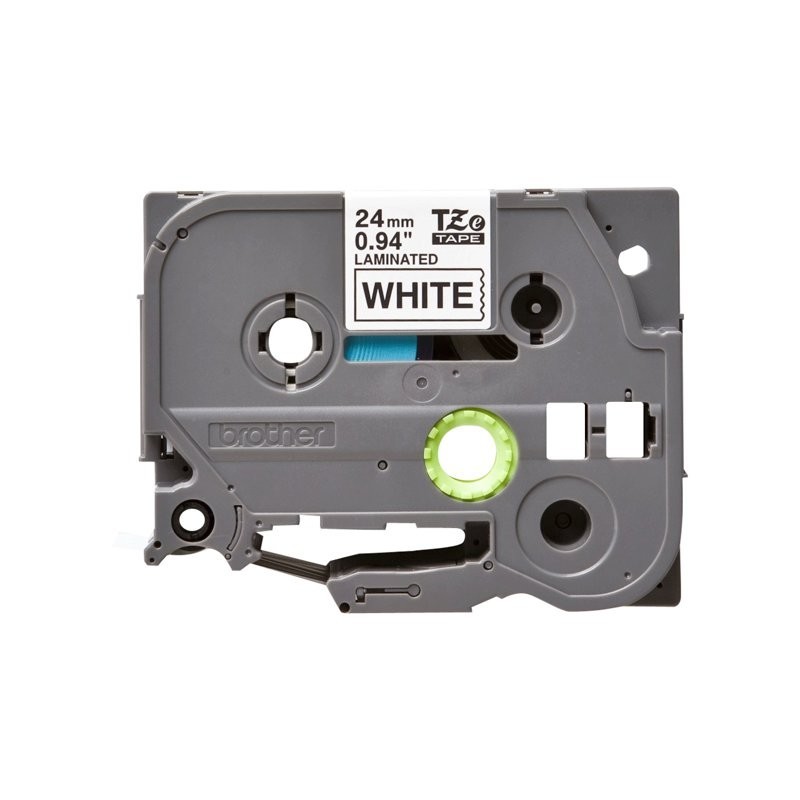 BROTHER TZES251 Tape Brother 24mm BLACK ON WHITE ADHESIVE TAPE