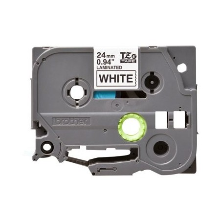 BROTHER TZES251 Tape Brother 24mm BLACK ON WHITE ADHESIVE TAPE