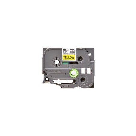 BROTHER TZES641 Taśma Brother 18mm BLACK ON YELLOW ADHESIVE TAPE