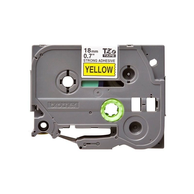 BROTHER TZES641 Taśma Brother 18mm BLACK ON YELLOW ADHESIVE TAPE