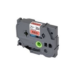 BROTHER TZe441 Taśma Brother 18mm BLACK ON RED