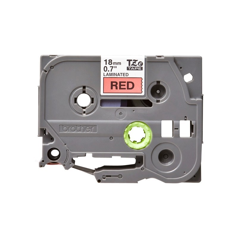 BROTHER TZe441 Taśma Brother 18mm BLACK ON RED