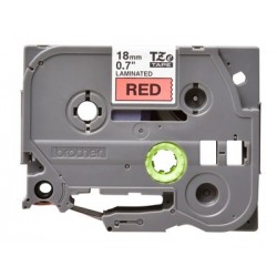 BROTHER TZe441 Taśma Brother 18mm BLACK ON RED