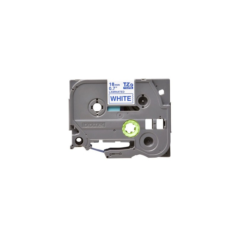 BROTHER TZE243 Taśma Brother 18mm BLUE ON WHITE