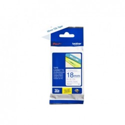 BROTHER TZE243 Taśma Brother 18mm BLUE ON WHITE