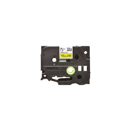 BROTHER TZE661 Taśma Brother 36mm BLACK ON YELLOW