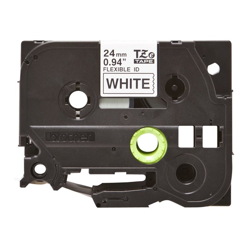 BROTHER TZEFX251 Taśma Brother 24mm BLACK ON WHITE FLEXIBLE ID