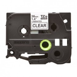 BROTHER TZE161 Taśma Brother 36mm BLACK ON CLEAR