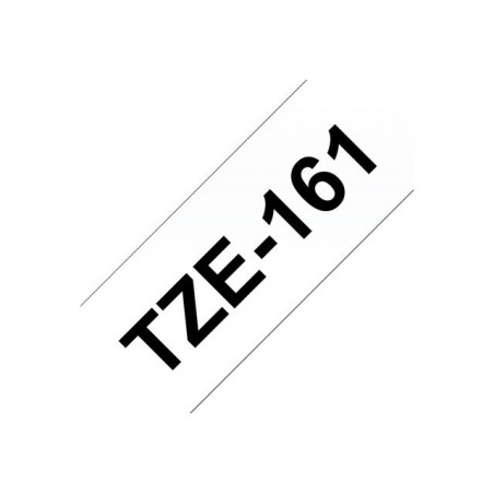 BROTHER TZE161 Taśma Brother 36mm BLACK ON CLEAR