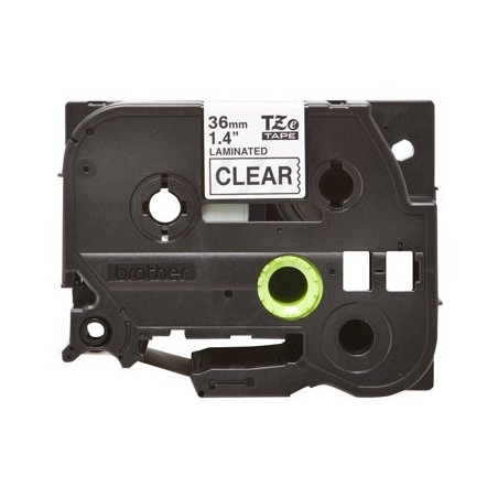 BROTHER TZE161 Taśma Brother 36mm BLACK ON CLEAR