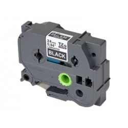 BROTHER TZE355 Taśma Brother 24mm White on Black