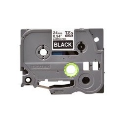 BROTHER TZE355 Taśma Brother 24mm White on Black