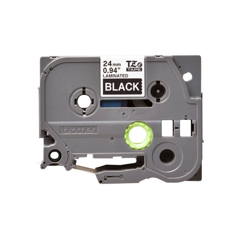 BROTHER TZE355 Taśma Brother 24mm White on Black