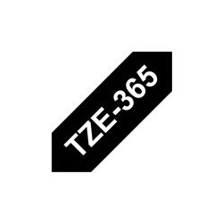 BROTHER TZE365 Taśma Brother 36mm WHITE ON BLACK