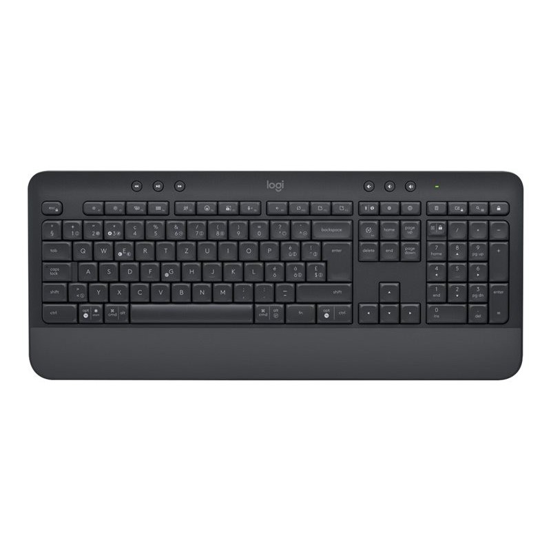 LOGITECH Signature MK650 Combo for Business Keyboard and mouse set wireless 2.4 GHz Bluetooth LE QWERTY (PAN)