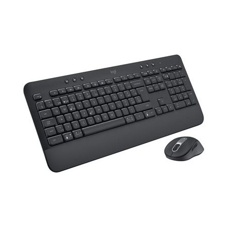 LOGITECH Signature MK650 Combo for Business Keyboard and mouse set wireless 2.4 GHz Bluetooth LE QWERTY (PAN)
