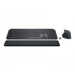 LOGITECH MX Keys Combo for Business Gen 2 - GRAPHITE - (FRA) - CENTRAL