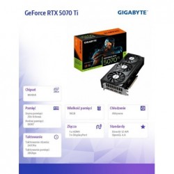 Karta graficzna GeForce RTX 5070 Ti WINDFORCE OC V2 16G 256BIT GDDR7