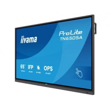 Monitor 65 cali TN6505A-B1AG IPS,4K,40pkt,500cd,nonOS,1200:1,5ms,    DeepContrast-IR+, 1xVGA,2xHDMI,DP,USB-C(PD65W),2xRJ45,2x20W