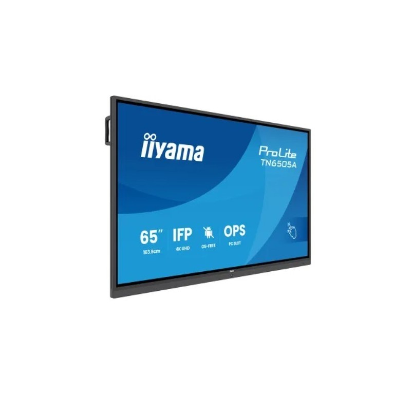 Monitor 65 cali TN6505A-B1AG IPS,4K,40pkt,500cd,nonOS,1200:1,5ms,    DeepContrast-IR+, 1xVGA,2xHDMI,DP,USB-C(PD65W),2xRJ45,2x20W