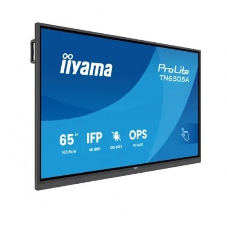 Monitor 65 cali TN6505A-B1AG IPS,4K,40pkt,500cd,nonOS,1200:1,5ms,    DeepContrast-IR+, 1xVGA,2xHDMI,DP,USB-C(PD65W),2xRJ45,2x20W