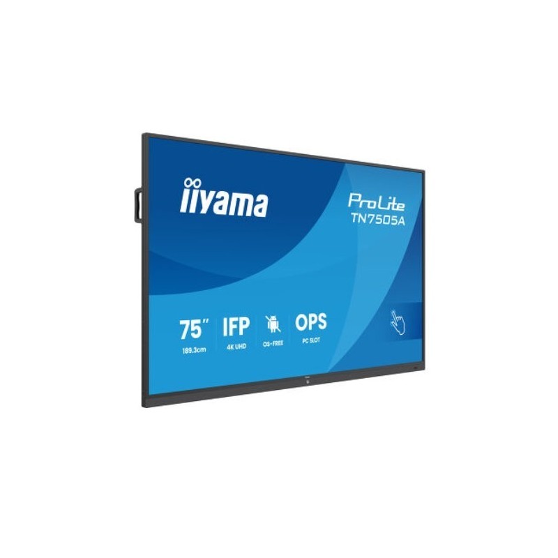 Monitor 75 cali TN7505A-B1AG IPS,4K,40pkt,500cd,nonOS,1200:1,5ms,    DeepContrast-IR+, 1xVGA,2xHDMI,DP,USB-C(PD65W),2xRJ45,2x20W