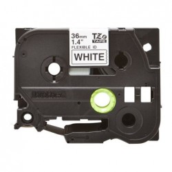 BROTHER TZEFX261 Taśma Brother 36mm BLACK ON WHITE FLEXIBLE ID