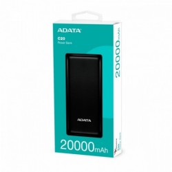 Powerbank C20 20000mAh USB-C czarny Powerbank C20 20000mAh USB-C czarny