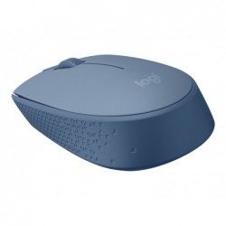 LOGITECH M171 Mouse right and left-handed optical 3 buttons wireless 2.4 GHz USB wireless receiver blue/grey