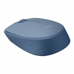 LOGITECH M171 Mouse right and left-handed optical 3 buttons wireless 2.4 GHz USB wireless receiver blue/grey