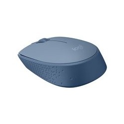 LOGITECH M171 Mouse right and left-handed optical 3 buttons wireless 2.4 GHz USB wireless receiver blue/grey