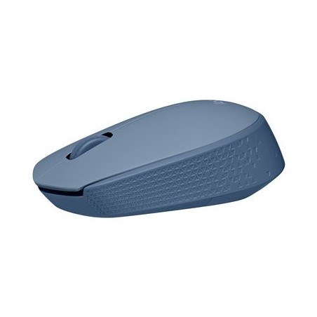 LOGITECH M171 Mouse right and left-handed optical 3 buttons wireless 2.4 GHz USB wireless receiver blue/grey