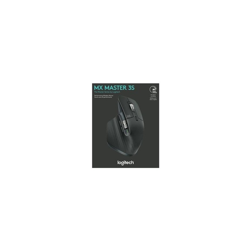 LOGITECH MX Master 3S Performance Wireless Mouse Graphite