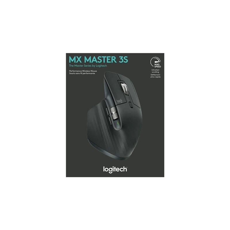 LOGITECH MX Master 3S Performance Wireless Mouse Graphite