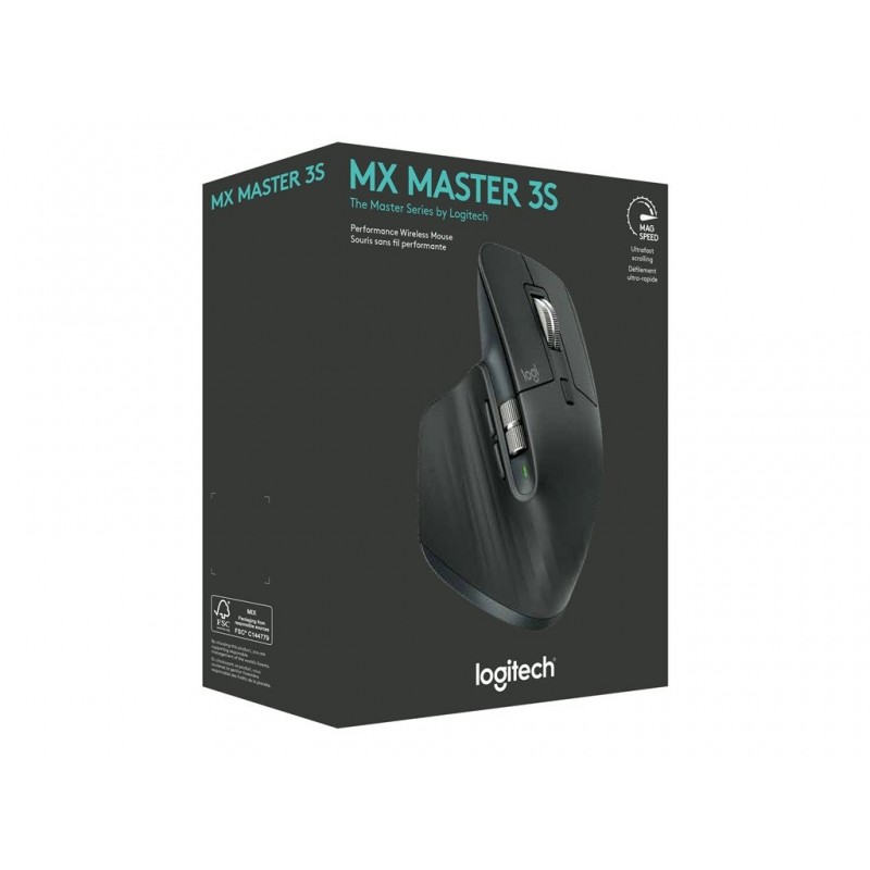LOGITECH MX Master 3S Performance Wireless Mouse Graphite
